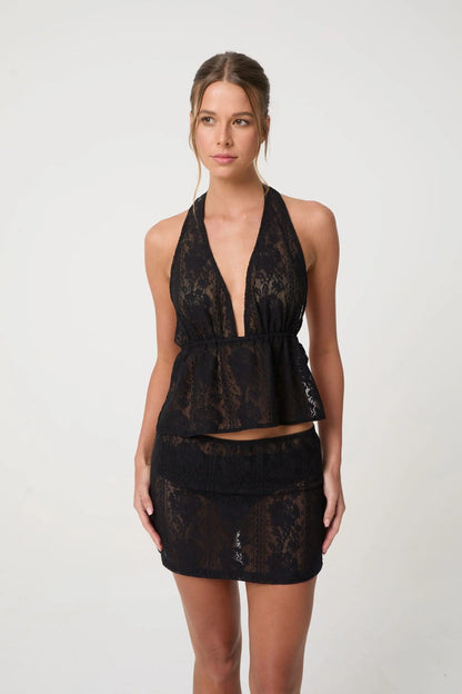 BELLA TOP | BLACK - Love McNicoll