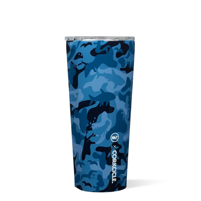 Blue Camo Vineyard Vines x Corkcicle Canteen