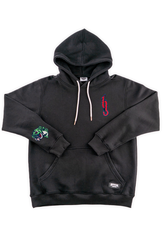 [ Brantley Gilbert x Gwinnett Stripers ] Fish Hook Live-In Hoodie - Official League