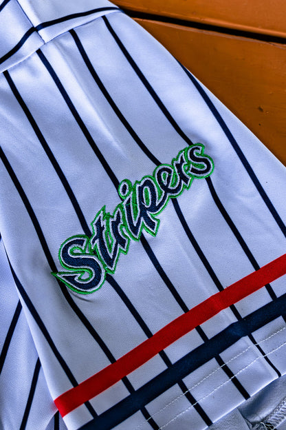 [ Brantley Gilbert x Gwinnett Stripers ] Home Pinstripe Jersey - Official League