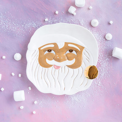 Brown Papa Noel Platter