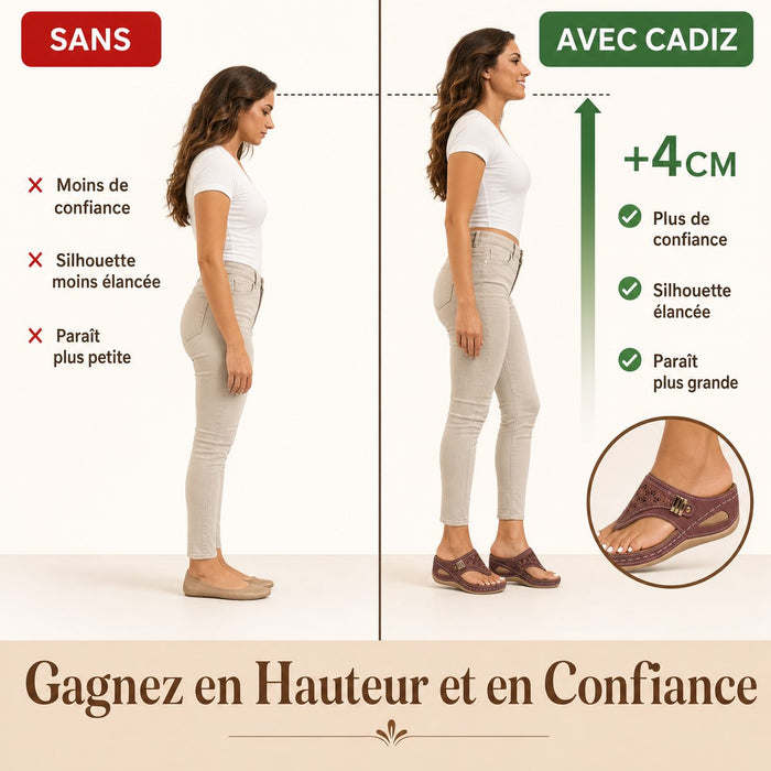 Cadiz Comfort Wedge Sandal