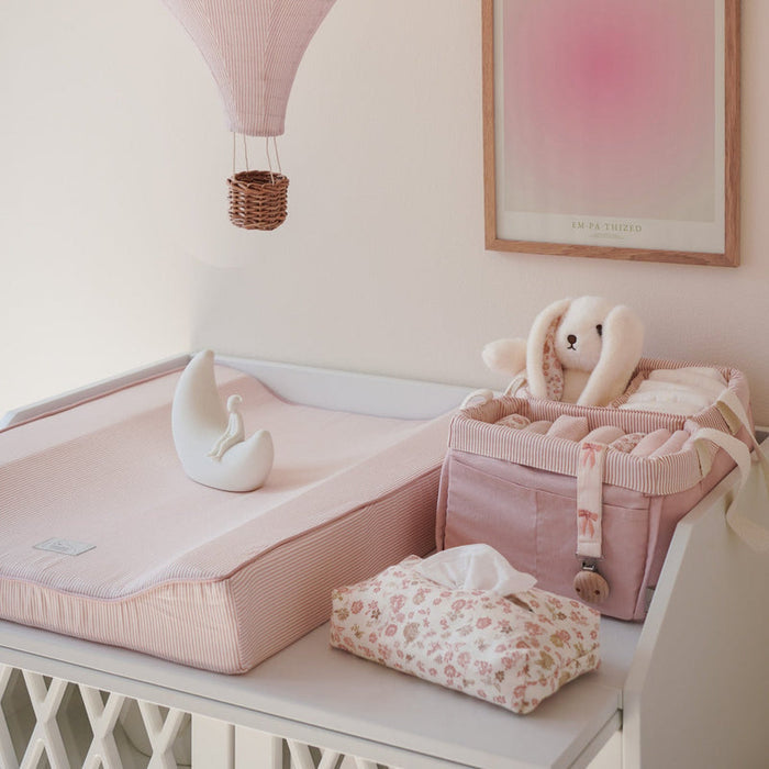 Cam Cam Copenhagen – Baby Changing Cushion – OCS Classic Stripes Rose