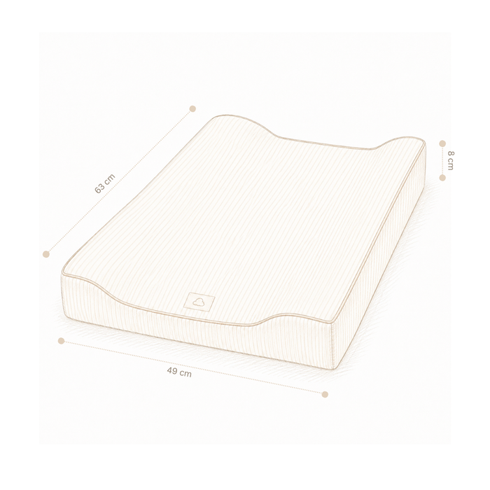 Cam Cam Copenhagen – Baby Changing Cushion – OCS Woodland