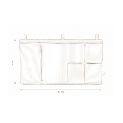 Cam Cam Copenhagen – Bed Pocket – Classic Stripes Rose