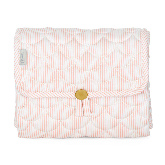 Cam Cam Copenhagen – Quilted Changing Mat – OCS Classic Stripes Rose