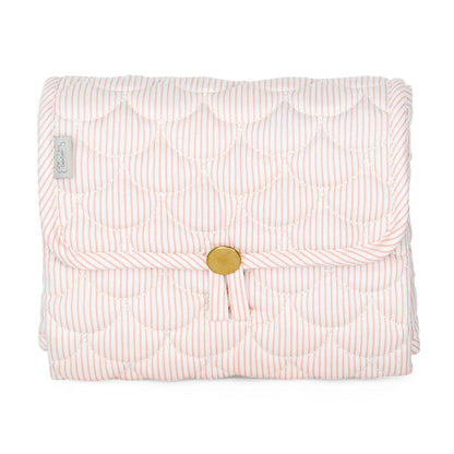 Cam Cam Copenhagen – Quilted Changing Mat – OCS Classic Stripes Rose