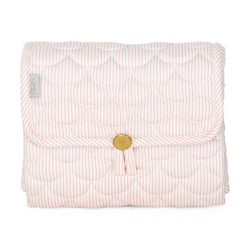 Cam Cam Copenhagen – Quilted Changing Mat – OCS Classic Stripes Rose