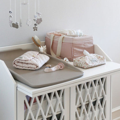 Cam Cam Copenhagen – Quilted Changing Mat – OCS Classic Stripes Rose