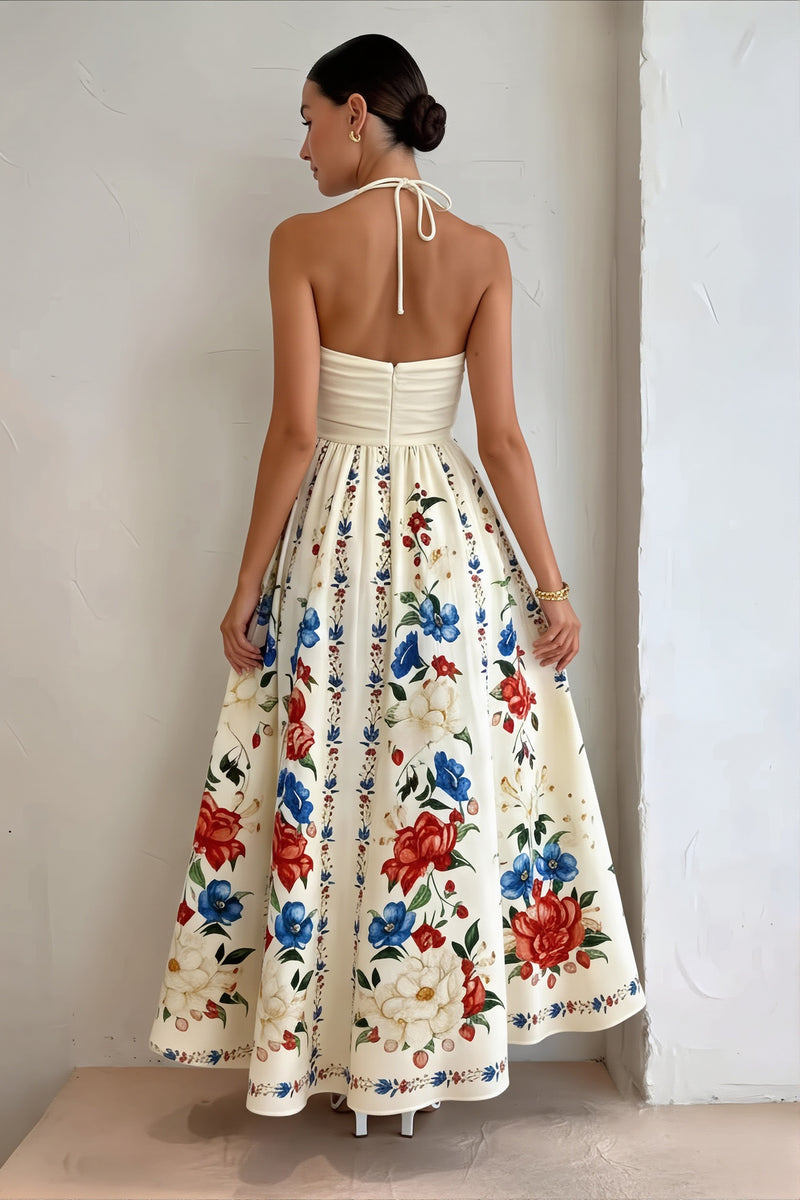 Cami Floral Vacation Maxi Boho Dress