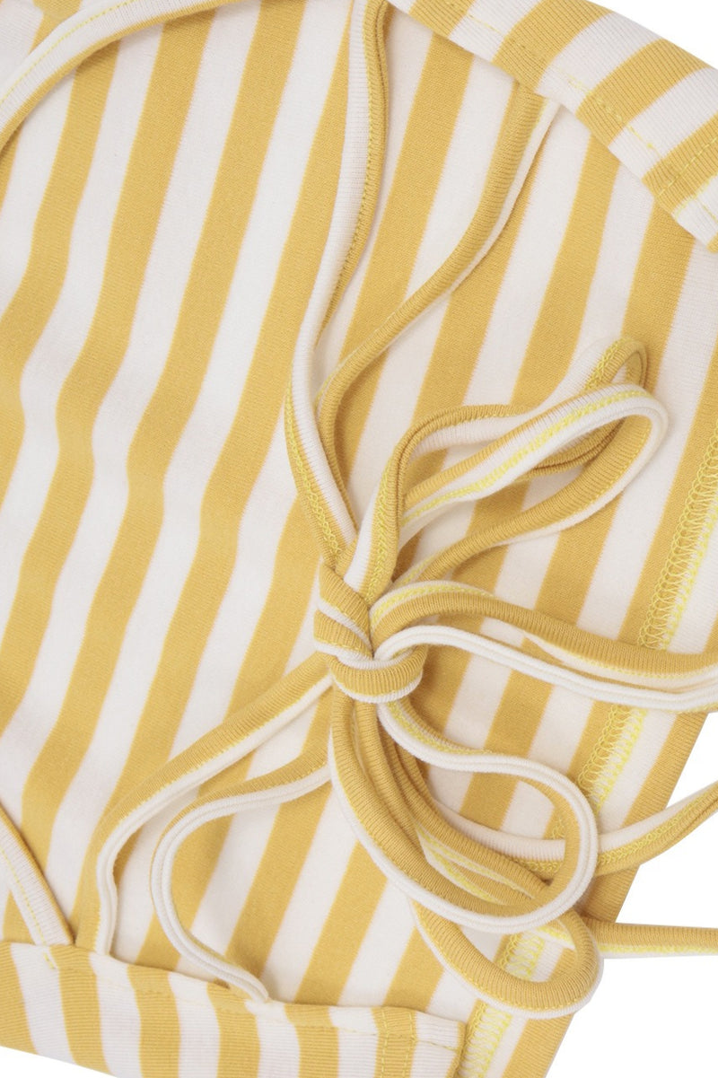 Casual Striped Cami Skirt Set