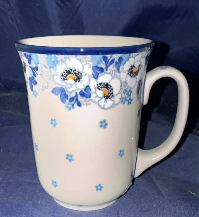 Ceramika Artystyczna Blue Cherry Bistro Cup - Shape: 812 - Pattern: Blue Cherry (2222)