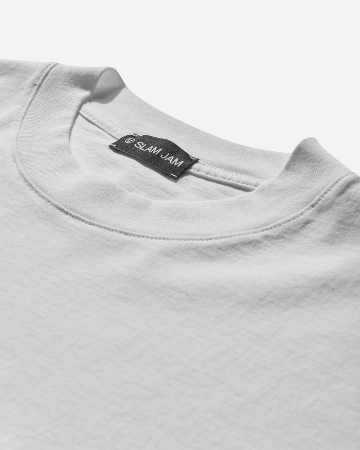 Slam Jam Chaos Is Order T-Shirt White T-Shirts Shortsleeve SJPRCHAOS WHT