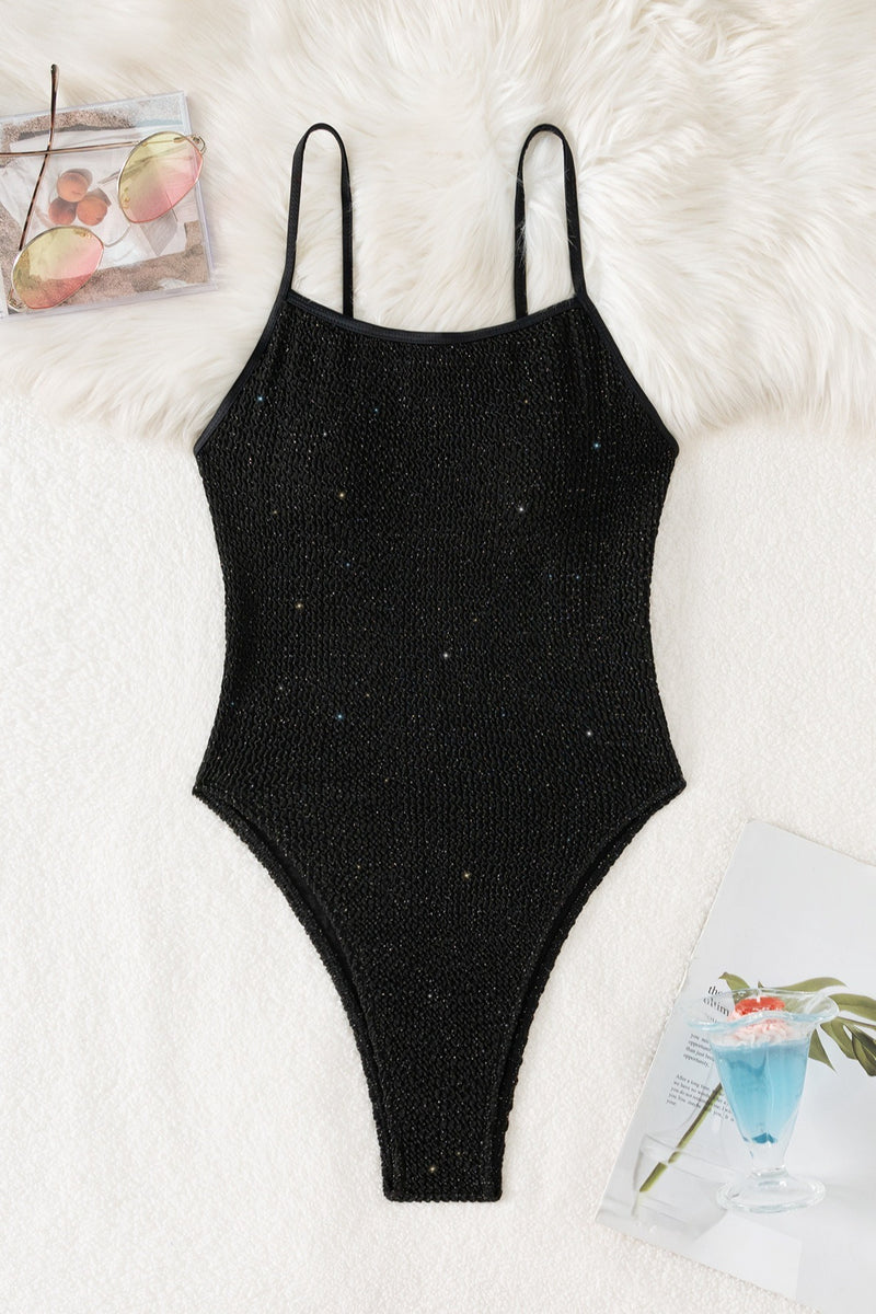 Chic Ruched Bodycon One Piece Swimwear