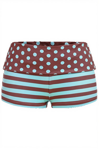 Chic Y2K Retro Polka Dot Streetwear Booty Shorts