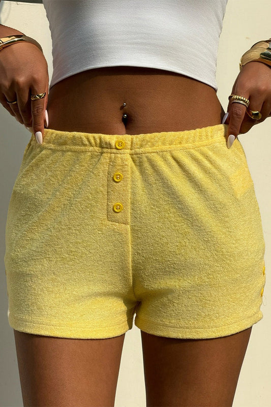 Chic Y2K Vintage Beach Vacation Drawstring Shorts