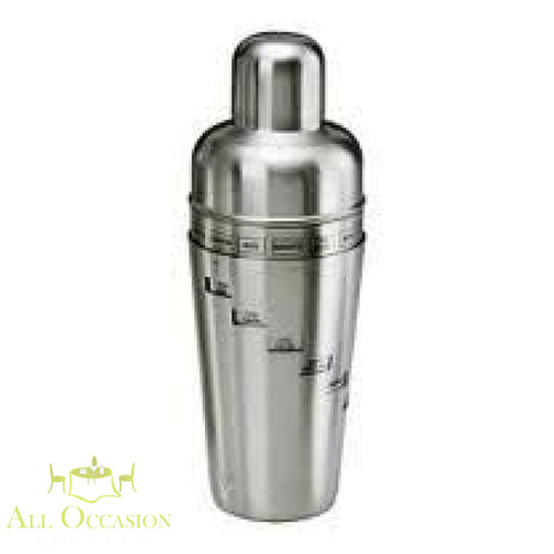 Stainless steel cocktail shaker for events and parties in Corona. Perfect for cocktail mixing for rentals.