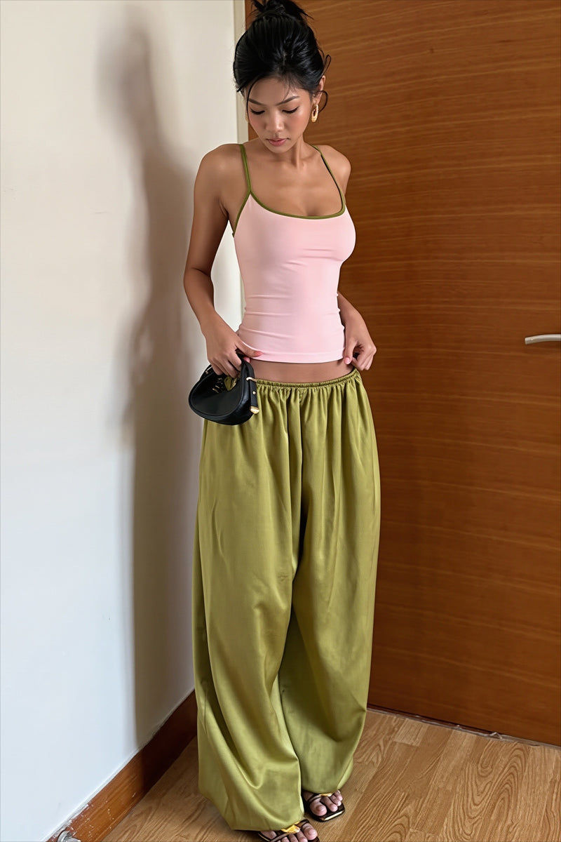 Color Block Cami Pant Two Piece Set