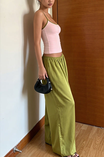 Color Block Cami Pant Two Piece Set