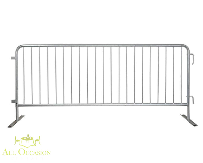 Crowd Control Fence Rental 8ft portable barrier, perfect for events, crowd management, and securing perimeters.