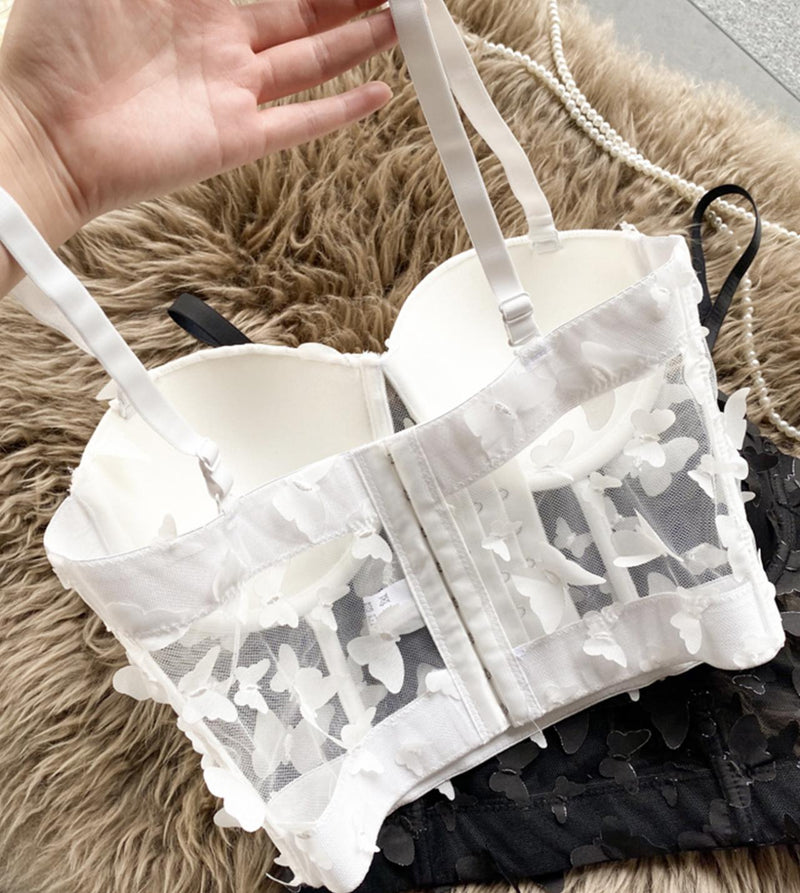 Cute 3D butterfly vest S35
