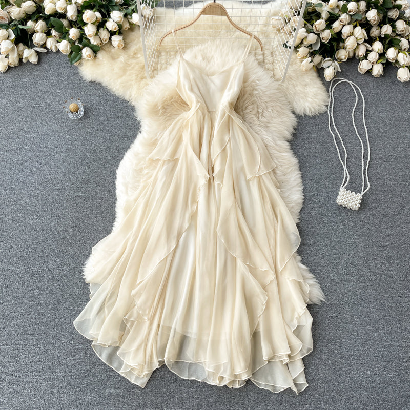 Cute A line tulle short dress fashion dress S25