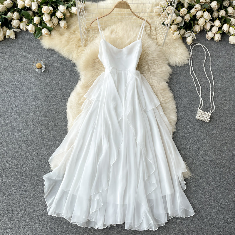 Cute A line tulle short dress fashion dress S25