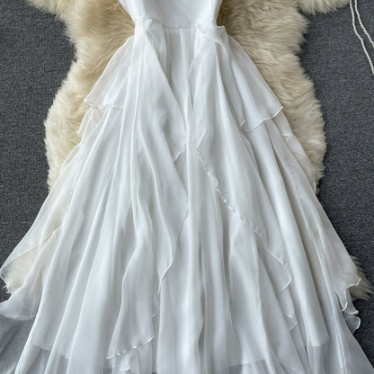 Cute A line tulle short dress fashion dress S25