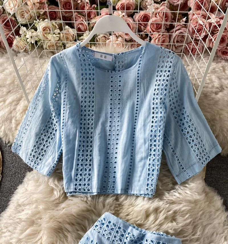 Cute A line two pieces dress fashion dress S08