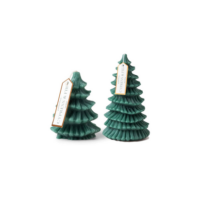 Cypress & Fir Tree Totem Candles