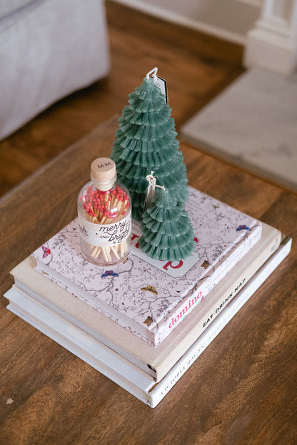 Cypress & Fir Tree Totem Candles