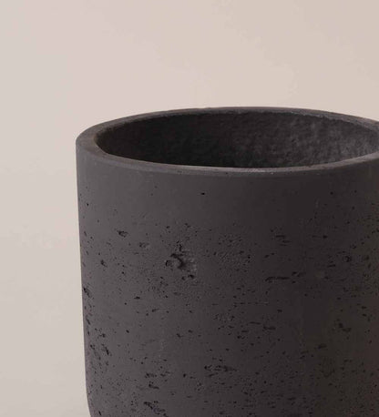 Dark Grey Concrete Pot (16cm)