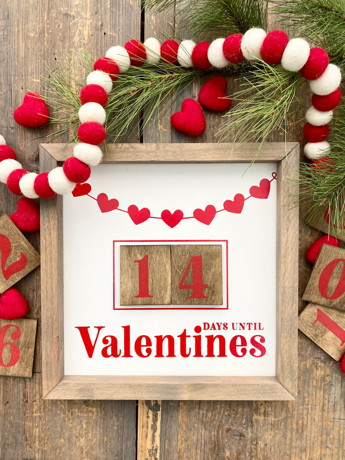 Days Until Valentine's Countdown