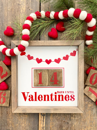 Days Until Valentine's Countdown
