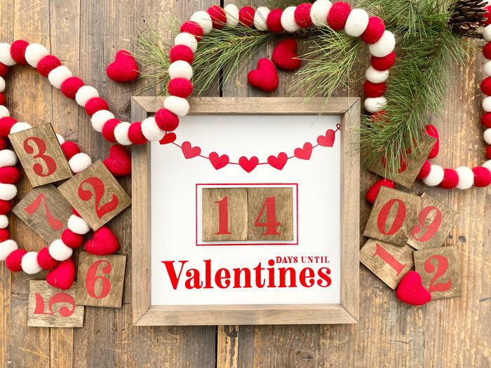 Days Until Valentine's Countdown