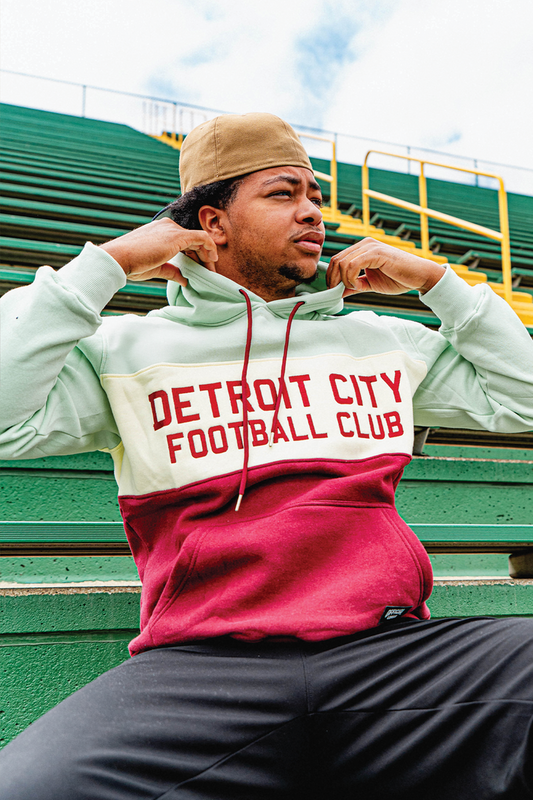 [ Detroit City FC ] Block Hoodie