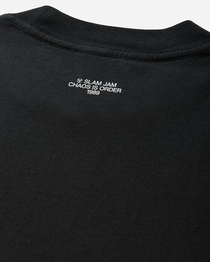 Slam Jam Don'T Believe The Hype T-Shirt Black T-Shirts Shortsleeve SJPRDONS BLK