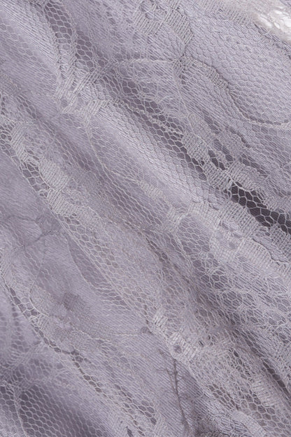 Elegant Irregular Sheer Lace alter Top