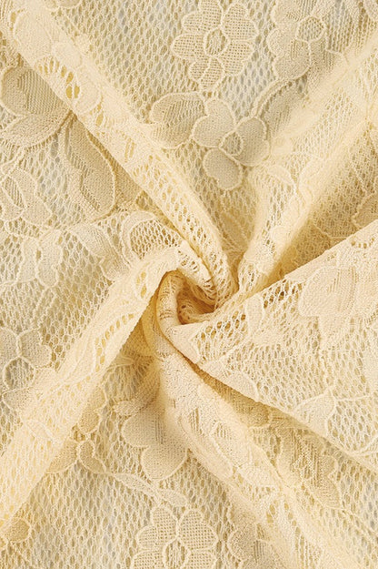 Elegant Lace Harem Pants