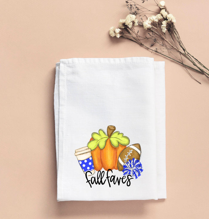 Emmalee Fall Faves Tea Towel