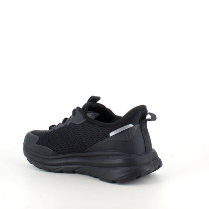 Endurance Beliso StepGo – svart unisex-sneaker för kvinnor & män