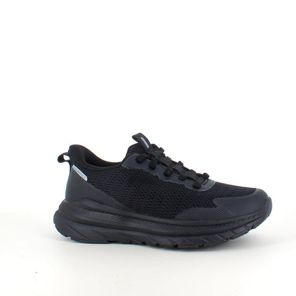 Endurance Beliso StepGo – svart unisex-sneaker för kvinnor & män