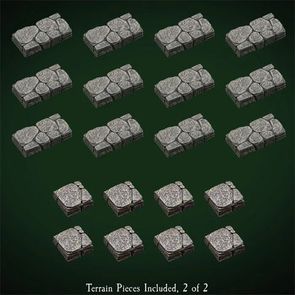 Erinthor Small Mountain Floors (Unpainted)