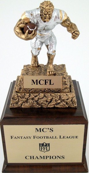 Fantasy Football Trophy - Perpetual FF3 Monster - Schoppy's Since 1921