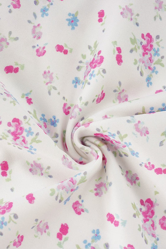 Floral Bow Cami Short Two Piece Set