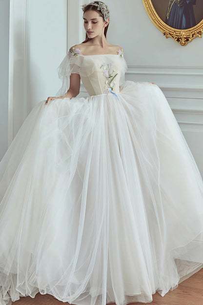 Forest Dreamy Palace Wedding Dress