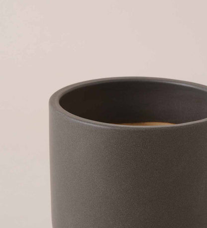 Graphite Earthenware Pot (16cm)