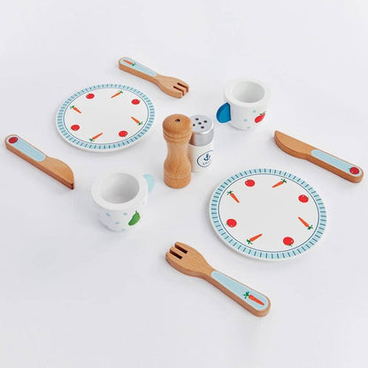 Great Little Trading Co. – Wooden Toy Dinner Set
