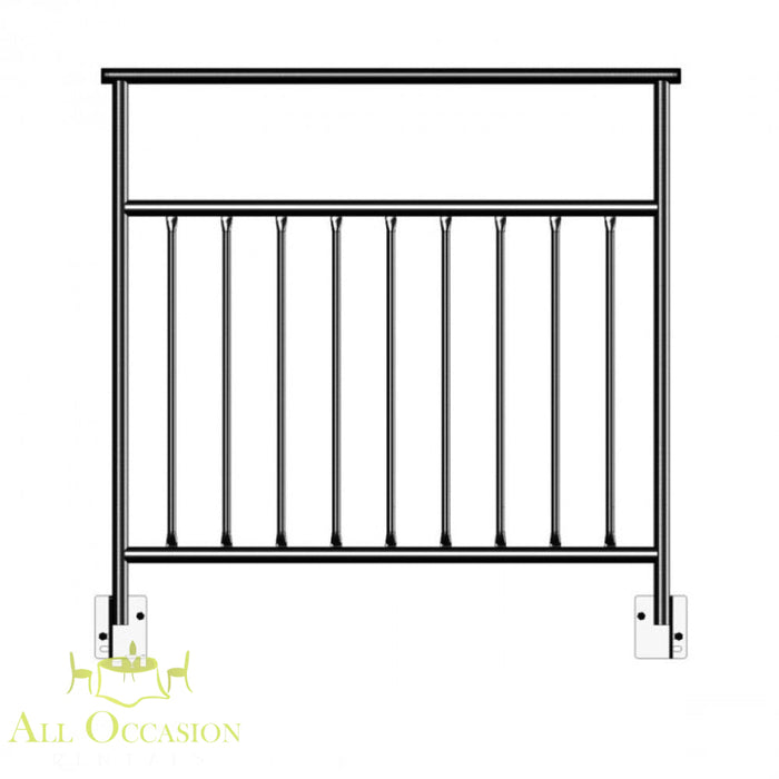 Guard rail panel.