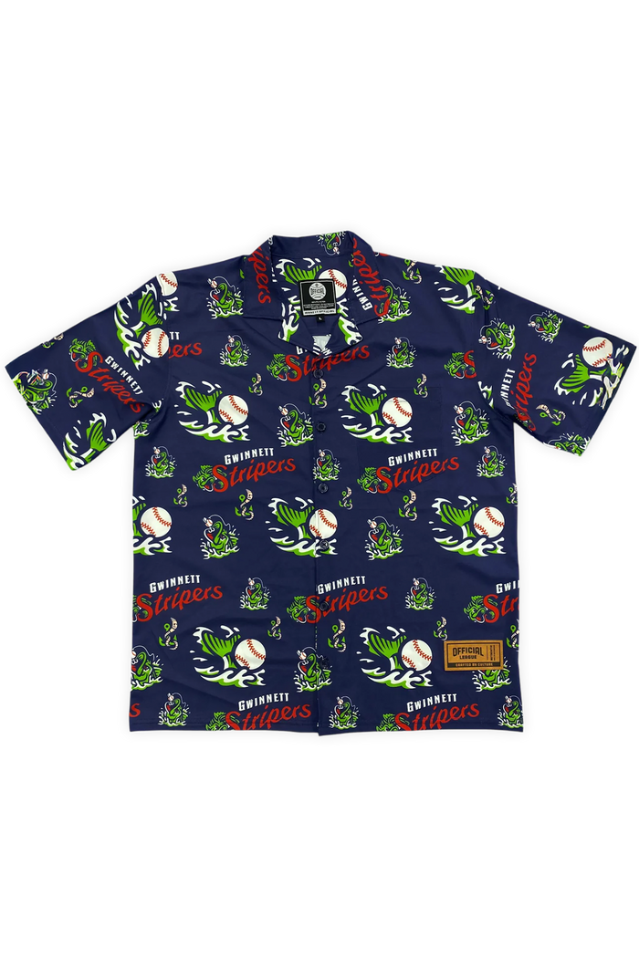 [ Gwinnett Stripers ] Holiday Hawaiian - Official League